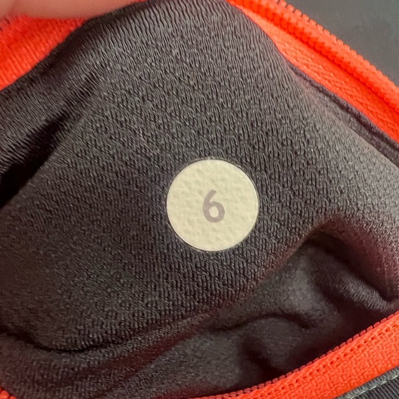 Lululemon Pace Rival Crop22" Black /Blooming Pixie Slate Black /Very Light Flare - Picture 8 of 12